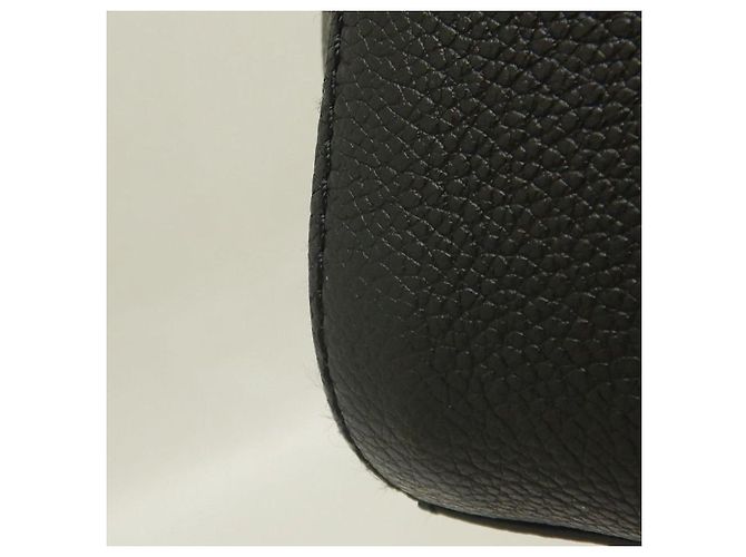Borsa Louis Vuitton Empreinte Montaigne BB Nero Monogramma - vista 11
