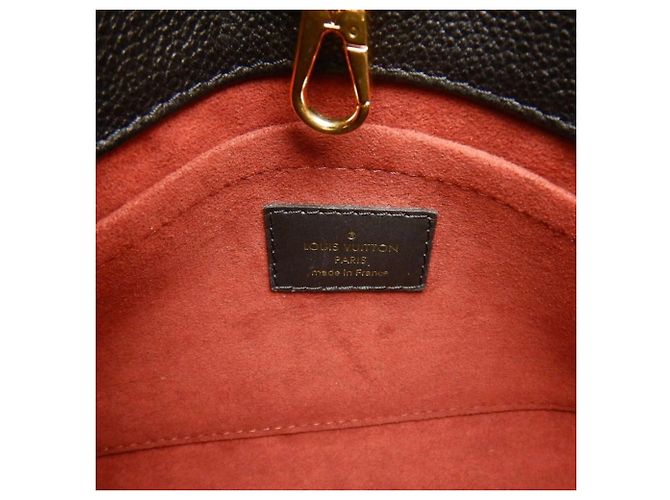 Borsa Louis Vuitton Empreinte Montaigne BB Nero Monogramma - vista 18