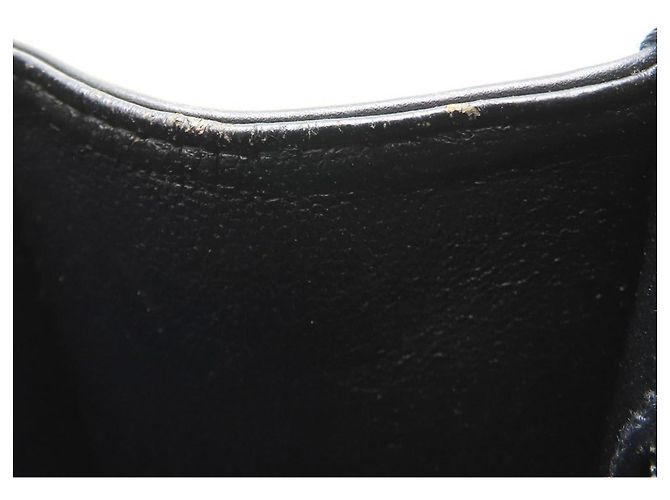 Borsa a mano/Tote Bag Chanel in pelle di agnello nera Nero - vista 11