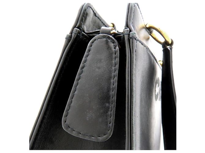 Borsa a mano/Tote Bag Chanel in pelle di agnello nera Nero - vista 12