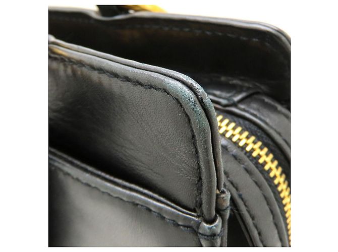 Borsa a mano/Tote Bag Chanel in pelle di agnello nera Nero - vista 15