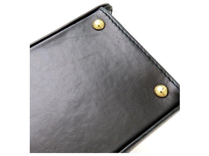 Borsa a mano/Tote Bag Chanel in pelle di agnello nera Nero - vista 19