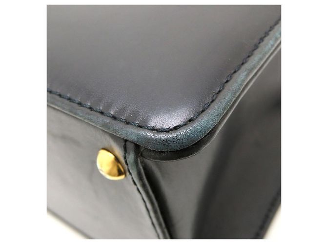 Borsa a mano/Tote Bag Chanel in pelle di agnello nera Nero - vista 26
