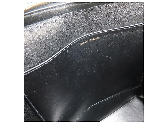 Borsa a mano/Tote Bag Chanel in pelle di agnello nera Nero - vista 8