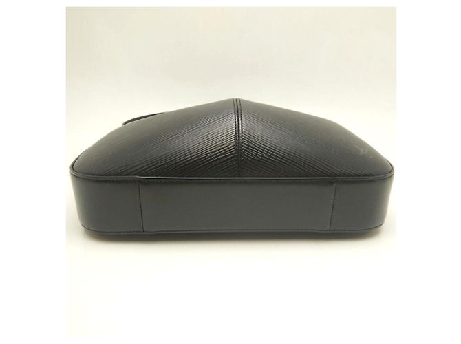 Borsa a Spalla Louis Vuitton Epi Rebri Nero - vista 5