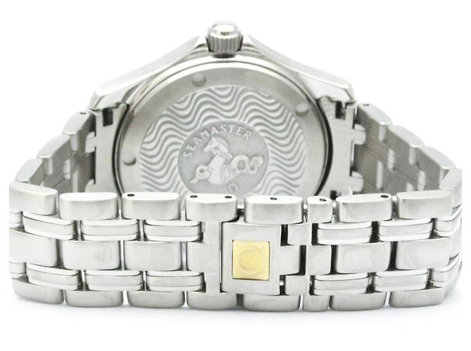 Relógio automático cronômetro em aço Omega Seamaster 120M - vista 5