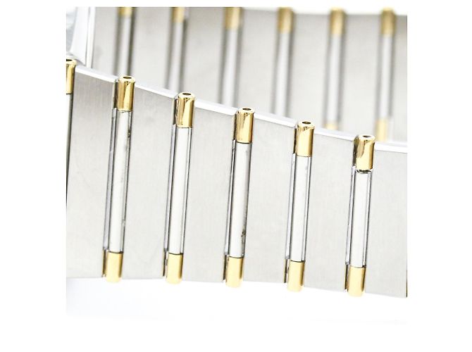 OMEGA Constellation Relógio de Pulso de Ouro 18K e Aço Quartz - vista 3