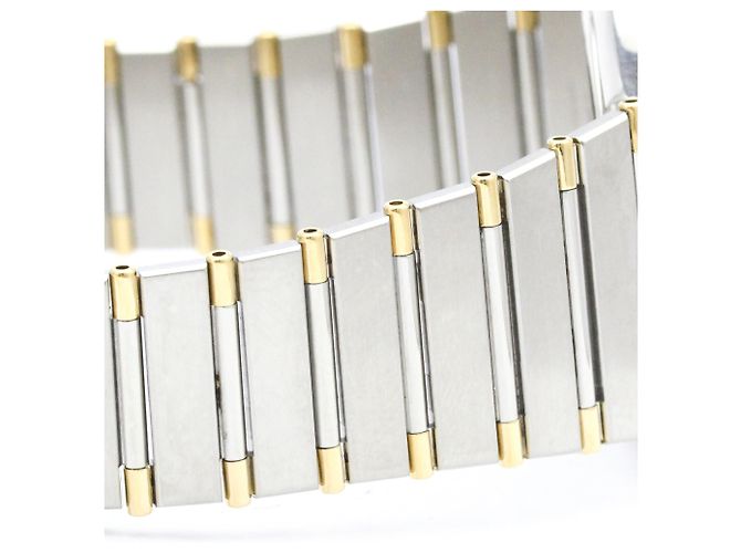 OMEGA Constellation Relógio de Pulso de Ouro 18K e Aço Quartz - vista 7