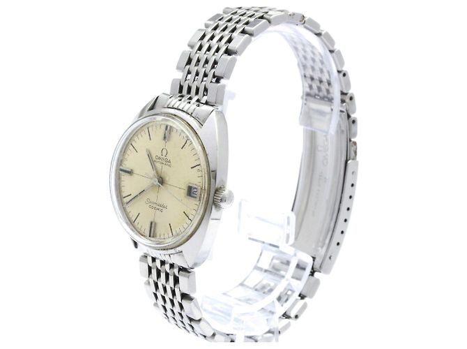 Relógio automático masculino Omega Seamaster Cosmic Cal 565 em aço - vista 2