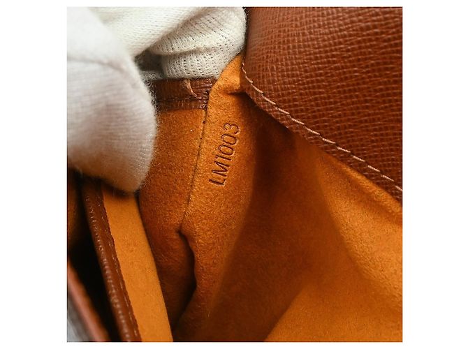 Borsa Musette Salsa Louis Vuitton in Canvas Monogram GM Marrone - vista 5