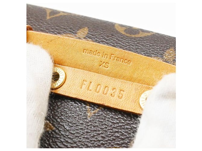 Louis Vuitton Pochette Florentine Monogram Canvas Small Marrone - vista 4