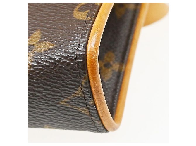 Louis Vuitton Pochette Florentine Monogram Canvas Small Marrone - vista 7