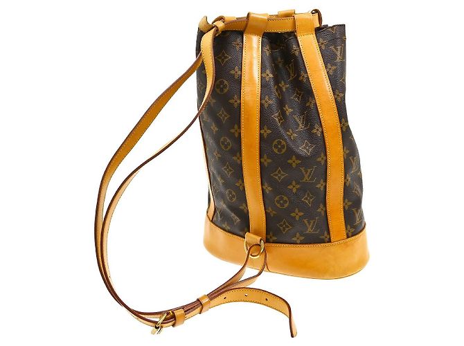 Zaino Louis Vuitton Randonnee Monogram Canvas PM Marrone - view 2