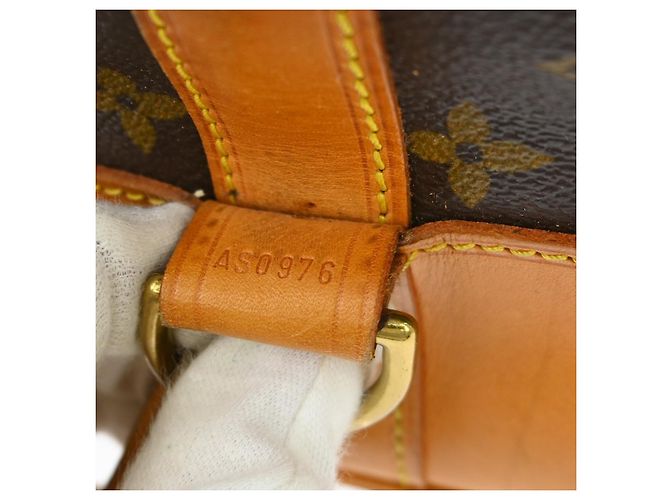 Zaino Louis Vuitton Randonnee Monogram Canvas PM Marrone - vista 5