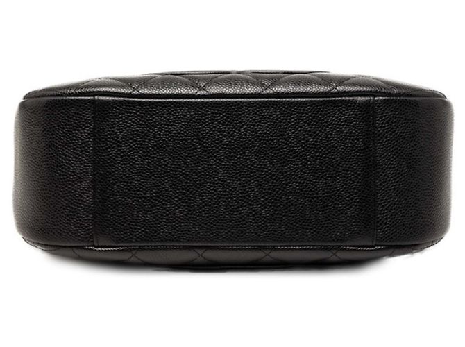 Borsa a tracolla Chanel Coco Mark Matelassé Chain Nero - vista 3