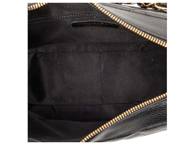 Borsa a tracolla Chanel Coco Mark Matelassé Chain Nero - vista 4