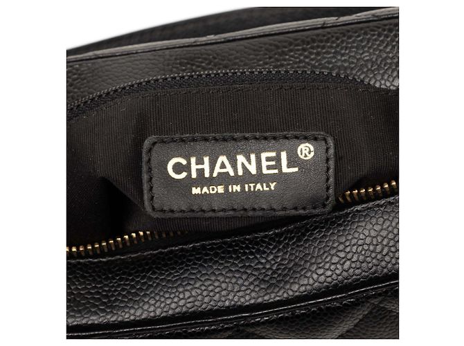 Borsa a tracolla Chanel Coco Mark Matelassé Chain Nero - vista 5