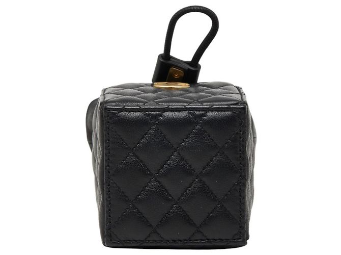 Mini borsa a coulisse Matelassé Coco Mark Chanel Nero - vista 4