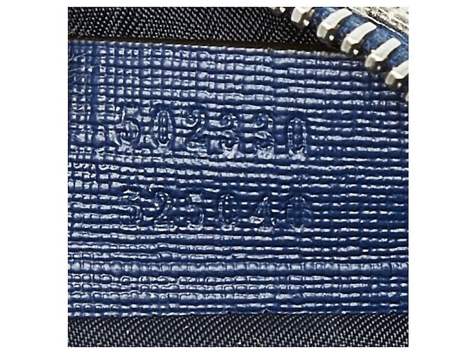Riñonera Gucci GG Supreme Star Beige Azul marino - vista 8