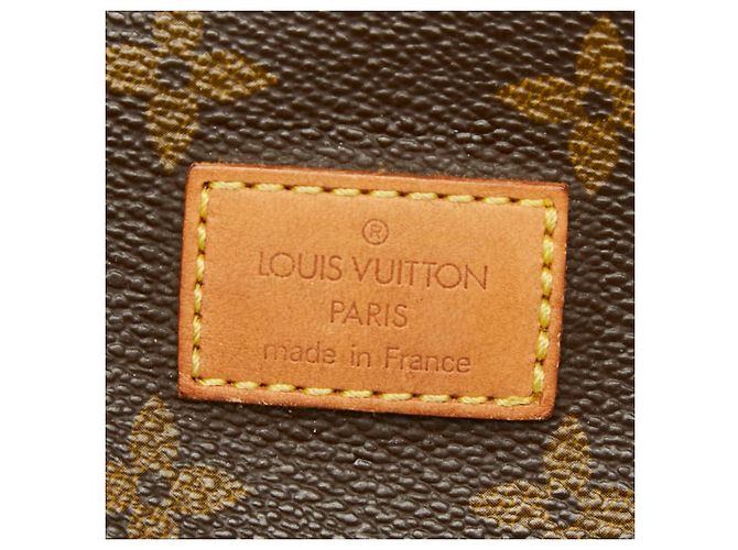 Bolsa de Ombro Louis Vuitton Monogram Saumur 35 Marrom - vista 16