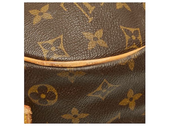 Bolsa de Ombro Louis Vuitton Monogram Saumur 35 Marrom - vista 7