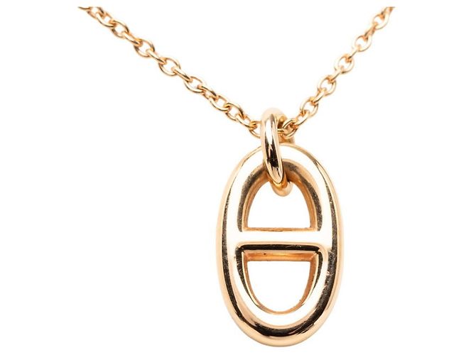 Hermès Hermes Chaine d'Ancre Farandole PM Collana con pendente a catena - vista 2