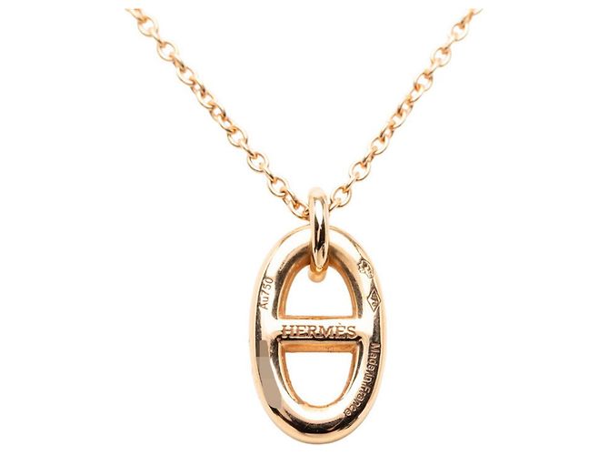 Hermès Hermes Chaine d'Ancre Farandole PM Collana con pendente a catena - vista 3