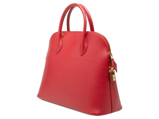 Hermès Borsa Hermes Bolide 37 Rosso - vista 2