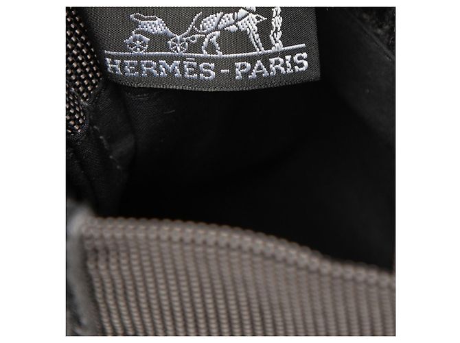 Hermès Borsa a tracolla mini Hermes Herline Pochette Marrone Nero - vista 5