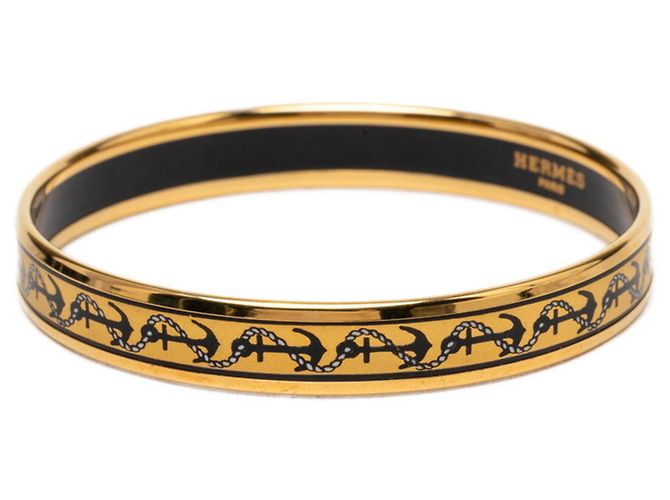 Hermès Pulsera Email PM Hermes Multicolor Dorado - vista 2