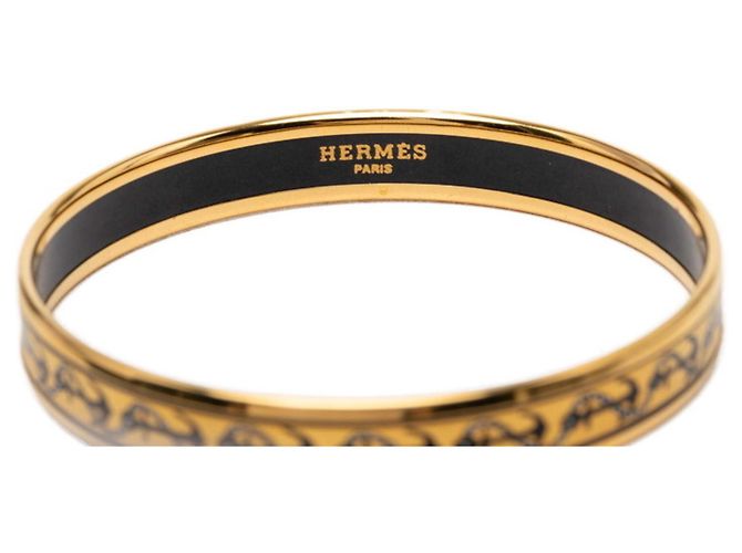 Hermès Pulsera Email PM Hermes Multicolor Dorado - vista 5
