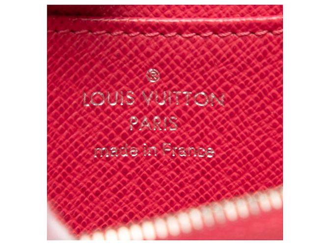 Louis Vuitton Epi Zippy Münzbeutel in Grenade Pink Rot - Ansicht 5