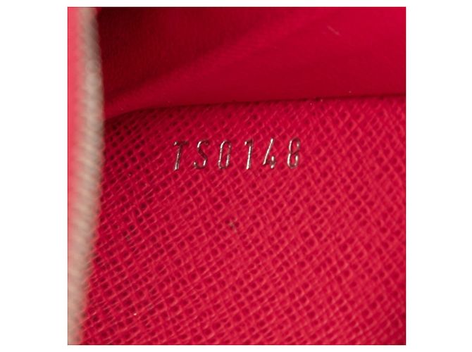 Louis Vuitton Epi Zippy Münzbeutel in Grenade Pink Rot - Ansicht 6