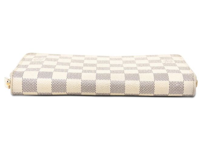 Cartera larga Zippy Organizer Louis Vuitton Damier Azur Blanco - vista 3