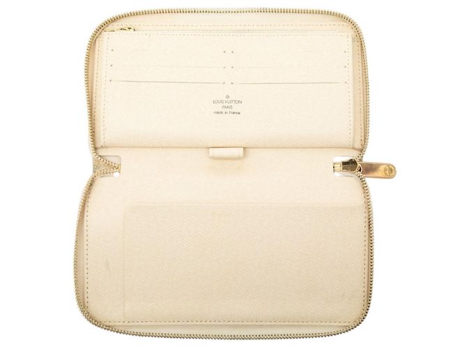 Cartera larga Zippy Organizer Louis Vuitton Damier Azur Blanco - vista 5
