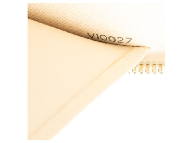 Cartera larga Zippy Organizer Louis Vuitton Damier Azur Blanco - vista 8