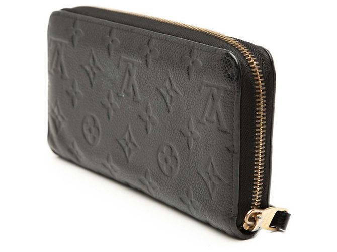 Louis Vuitton Monogram Empreinte Zippy Wallet Schwarz - Ansicht 2