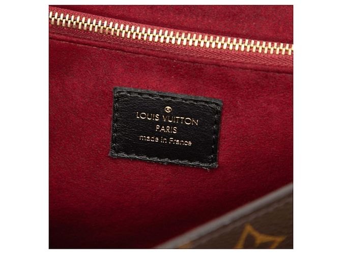 Borsa a Spalla Louis Vuitton Monogram Passy Chain Marrone - vista 6