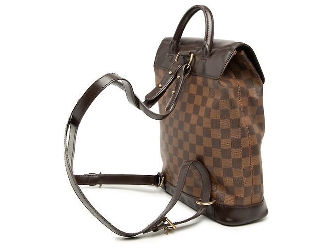 Zaino Louis Vuitton Damier Soho Marrone - vista 2