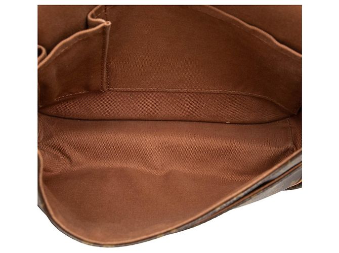 Borsa a tracolla Louis Vuitton Monogram Messenger Bosphore PM Marrone - vista 4