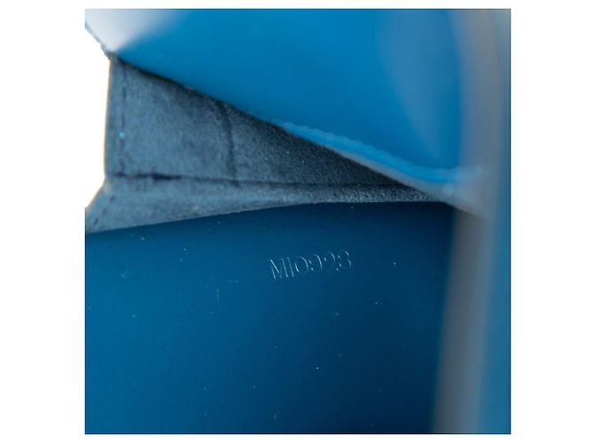 Borsa Louis Vuitton Epi Pont Neuf Blu - vista 6