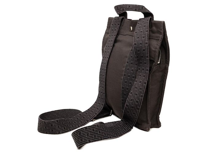 Hermès Zaino Hermes Herline Ad PM Marrone - vista 2