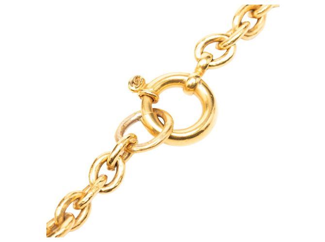 Collana lunga con catena con il logo Coco di Chanel D'oro - vista 4