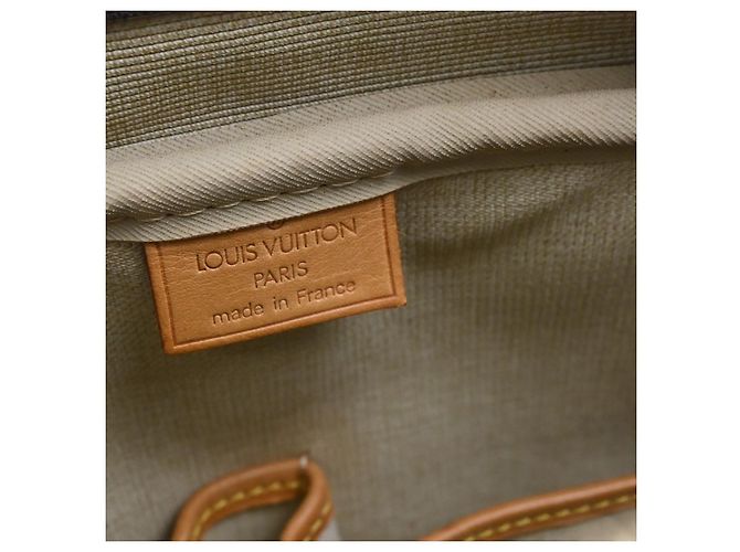 Borsa Louis Vuitton Deauville in tela Monogram 34 Marrone - vista 4