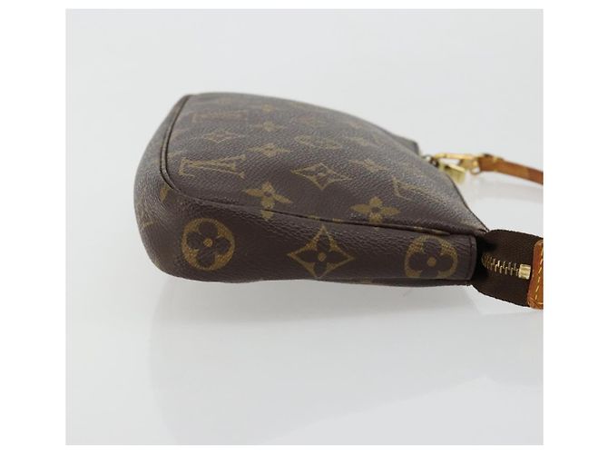 Louis Vuitton Pochette Accessoires NM Monogram Canvas medium Marron - vue 3