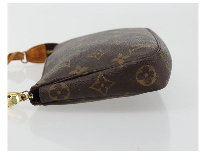 Louis Vuitton Pochette Accessoires NM Monogram Canvas medium Marron - vue 4