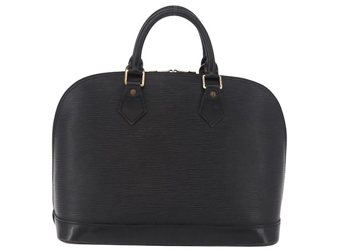 Louis Vuitton Alma Epi Leather PM Nero - vista 2