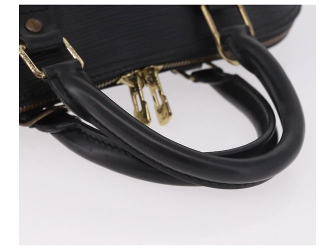 Louis Vuitton Alma Epi Leather PM Nero - vista 7