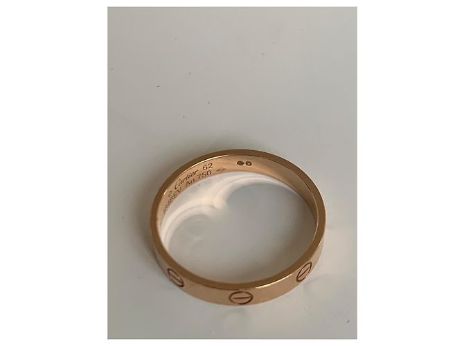 Anello Cartier Love in oro rosa 18K D'oro - vista 10