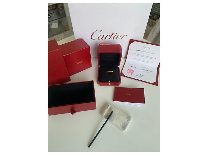 Anello Cartier Love in oro rosa 18K D'oro - vista 2
